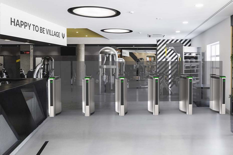 gym turnstiles