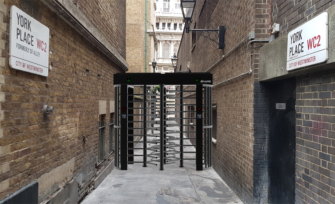 full height turnstile gate 5