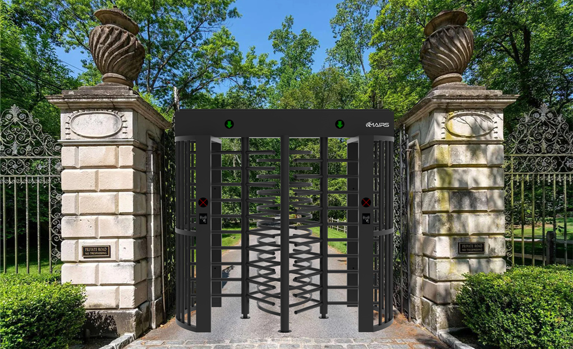 full height turnstile gate 4
