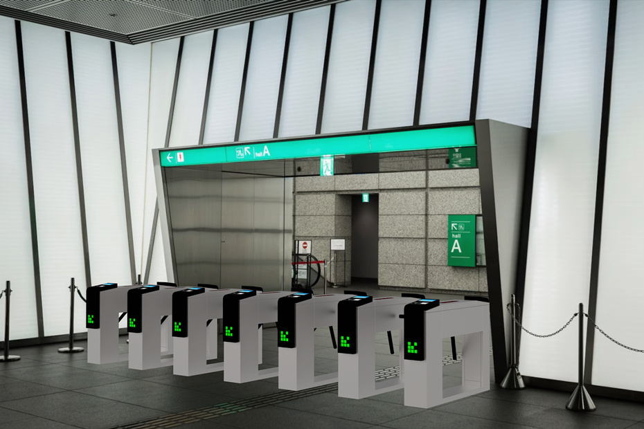 Mairs Automatic Ticketing Turnstile