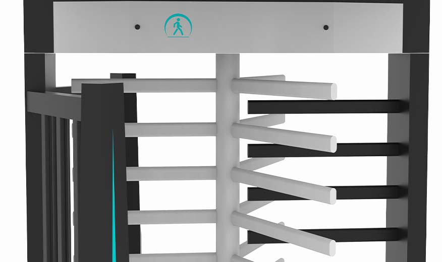 LX series full height turnstile indicator