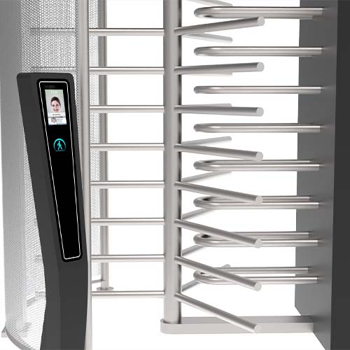 XW series full height turnstile face recognition