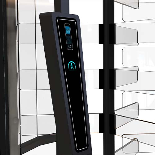 full height turnstile series fingerprint