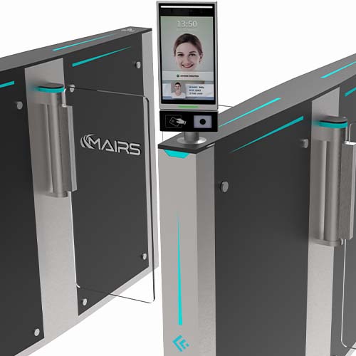 meteor series swing turnstile face recognition