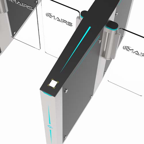 meteor series swing turnstile qr code