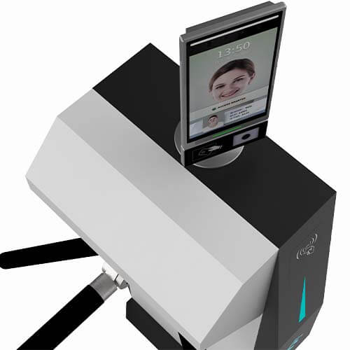 meteor series tripod turnstile face recognition