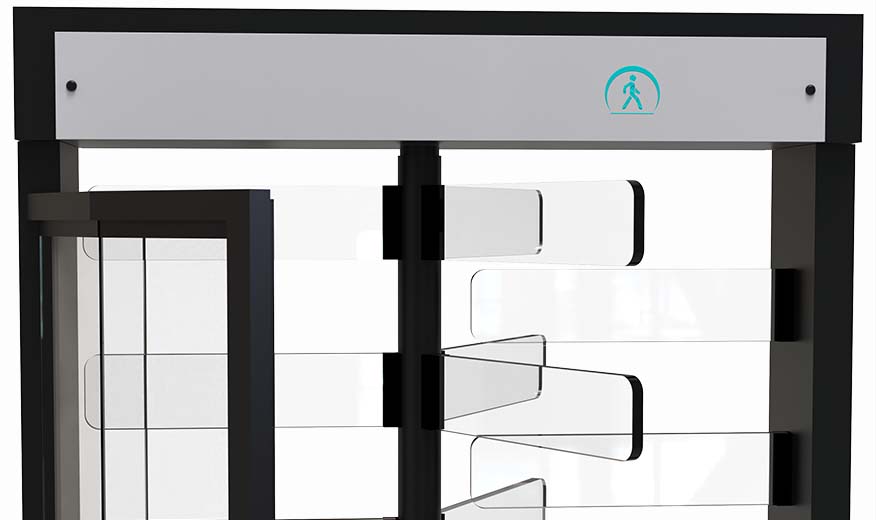 yk series full height turnstile indicator