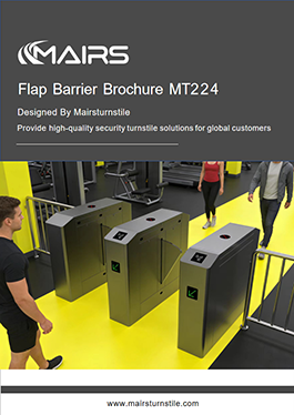 Flap Barrier Turnstile MT224 Brochure Cover