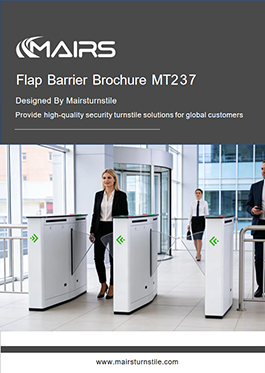 Flap Barrier Turnstile MT237 Brochure Cover