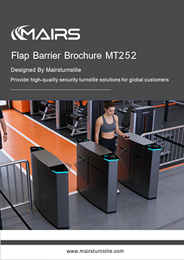 Flap Barrier Turnstile MT252 Brochure Cover