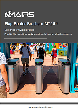 Flap Barrier Turnstile MT254 Brochure Cover
