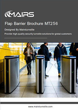 Flap Barrier Turnstile MT256 Brochure Cover
