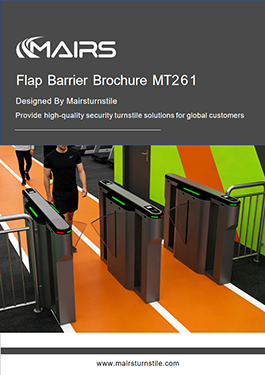 Flap Barrier Turnstile MT261 Brochure Cover