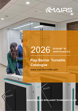 Flap barrier turnstile catalogue cover MairsTurnstile
