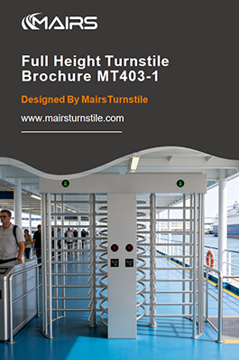 MT403 1 Full height turnstile brochure cover