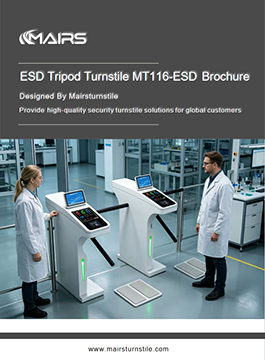 MairsTurnstile ESD Turnstile MT116 ESD Brochure Cover