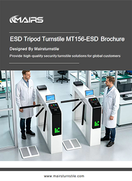 MairsTurnstile ESD Turnstile MT156 ESD Brochure Cover