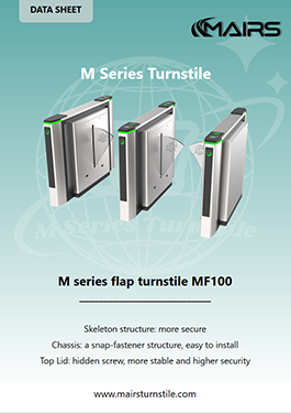 MairsTurnstile Flap Barrier MF100 Brochure Cover
