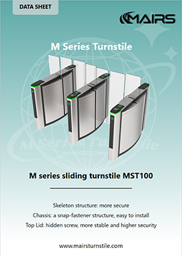 MairsTurnstile Sliding Turnstile MST100 Brochure Cover