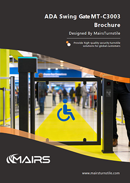 Swing turnstile C3003 brochure cover