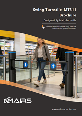 Swing turnstile MT311 brochure cover