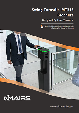 Swing turnstile MT313brochure cover