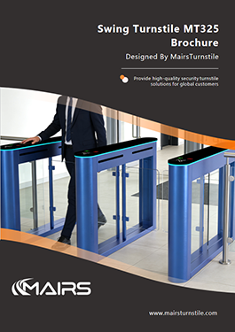 Swing turnstile MT325 brochure cover