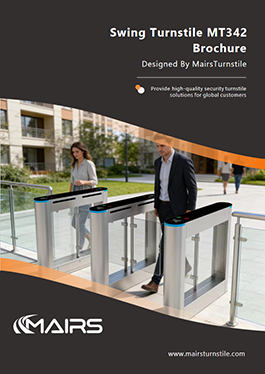 Swing turnstile MT342 brochure cover