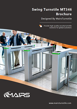 Swing turnstile MT346 brochure cover
