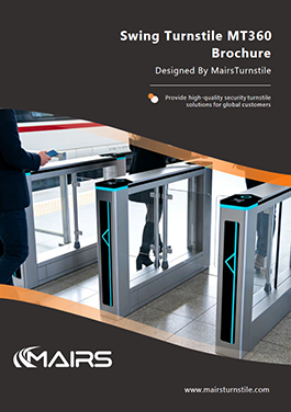 Swing turnstile MT360 brochure cover
