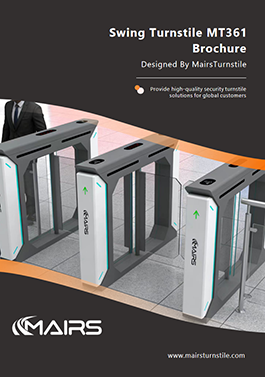 Swing turnstile MT361 brochure cover