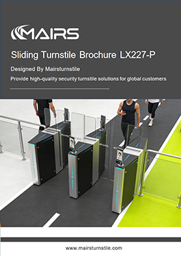sliding turnstile LX227 P brochure cover