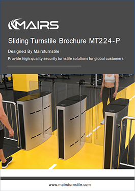 sliding turnstile MT224 P brochure cover