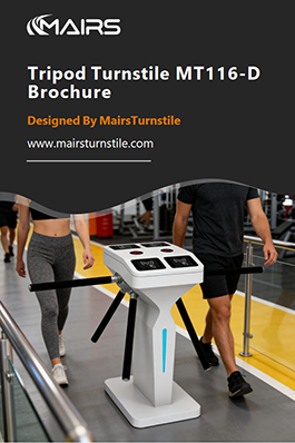 tripod turnstile MT116 D brochure cover