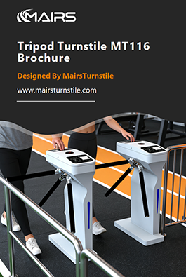 tripod turnstile MT116 brochure cover