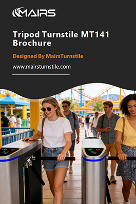tripod turnstile MT141 brochure cover