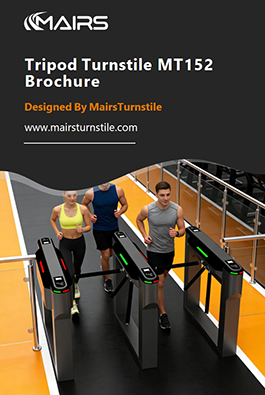 tripod turnstile MT152 brochure cover